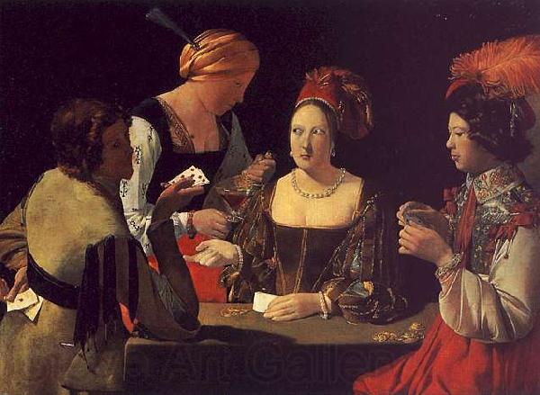 Georges de La Tour The Cheat with the Ace of Diamonds